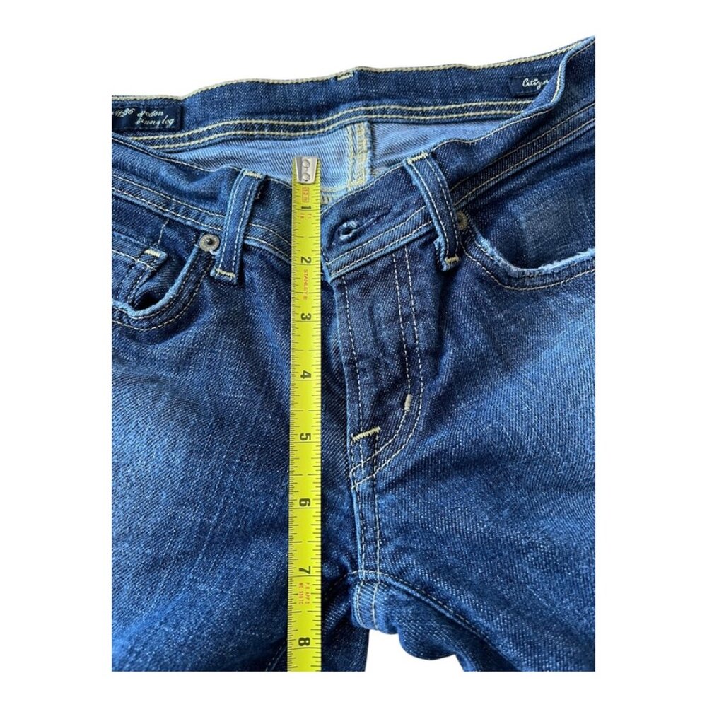 Size 25 Citizens of Humanity Avedon Women's Skinny Leg Stretch Denim Blue Jeans - Picture 5 of 11